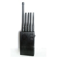 5 Antennas Portable Cell Phone, GPS and Lojack Jammer