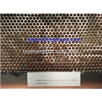 Titanium Tubesheet Carbon Steel Stainless Steel Tube Sheet