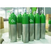 TPED Approval WP150bar 40L Oxygen Cylinder with CGA540 valve