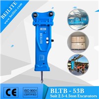 Supplying BLTB53 mini hydraulic hammer breaker for 2.5-4.5 ton excavator