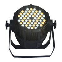 LED Par Light with 54x3W Cool/Warm White Cree LED 2800K - 6500K for Architecture, Studio, Camera