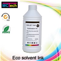 Vivid color outdoor dx5 print head EcoSolvent Ink for Epson 1390 desktop solvent printer