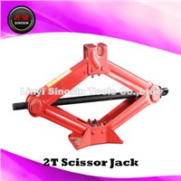 High Quality 1-2T Manual Scissor Screw Jack/Small Lifting Jacks