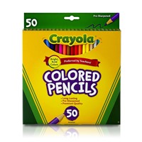 Crayola 50ct Long Colored Pencils (68-4050)