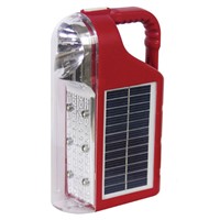 Portable Solar Rechargeable LED Camping Lantern with Mobile Phone Charger