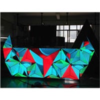 Butterfly LED DJ booth, indoor P5