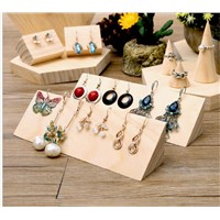 High Quality Wooden Earing &earbob Display Holder