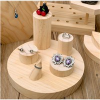 Bottom Price Wooden Ring Display Stand
