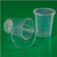 Plastic package cup for food or candy
