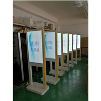 46 Inch Special Design Indoor Standing LCD Advertising TV Screen