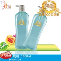 china sales export 1000ml pump spray daily chimecal shampoo  shower gel plastic packaging bottle
