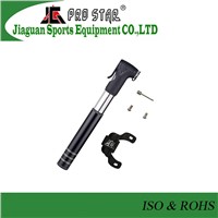 Alloy Mini Bicycle Pump in 120PSI with Accurate Gauge