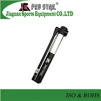 Good Quality Mini Dual Action bicycle Pump Using Flexible Hose with Gauge