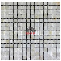 freshwater shell mosaic veneer wall tile dining room