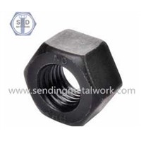 A194 2h Heavy Hex Structural Nut Black Finish