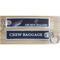 Air New Zealand Crew Baggage Embroidered Keychains