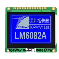 128X64 Graphic LCD Display Cog Type LCD Module (LM6082A)