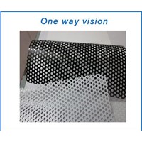 High Quality Printing Material Economical Tri-layers 70gsm / 120micron One Way Vision For UV
