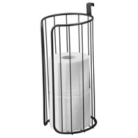 Toilet Paper Roll Holder, over Tank, Metal Wire