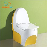 [Waxiang WA-8000] Child's White Ceramic Round Small Toilet, Fashion Designed