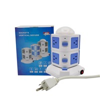 Wi-Fi smart power strip US standard remote control approved 6 holes and 4 USB power strip