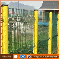PVC coated security cheap backyard metal fence