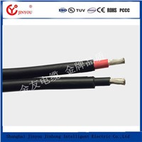 twin cores solar pv cable 2*4mm2