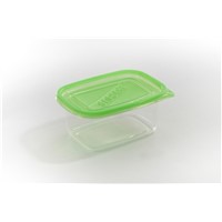 709ml Rectangular shaped disposable plastic lunch box