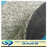 50% wool 50% polyester two sides brushed wool fabric from China