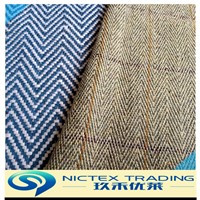tweed herringbone wool fabric for coat