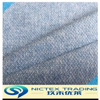 woven 25% polyester 45% cotton 30% wool blended woolen fabric supplier