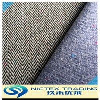 woolen fabric wool polyester blended