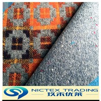 China supplier wool yarn dyed fabric in 50% wool 50% polyester