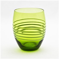 China Manufacture Colored Glass Cup Glass Tea Mug