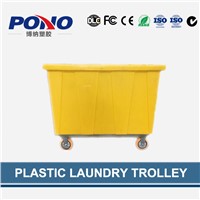 China professional custom designed plastic laundry trolley for linens collecting&amp;amp;distributing