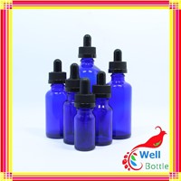glass essential oil bottle with glass dropper bottle for packing