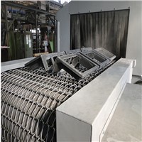 Top Quality Customized Metal Wire Mesh Conveyor Belt Shot Peening Machine