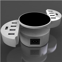 10 Ports 50W Portable Rapid USB Charger Travel  Wall Charger Adapter