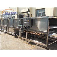 spraying cooling machine system for bottles and cans/bottle warming machine