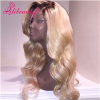 Fashionable Body Wave Human Hair Lace Front Wig