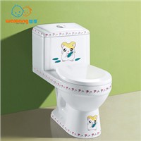 Child's mini size Ceramic Round Small Toilet preschool child toilet  [Waxiang WA-2000]