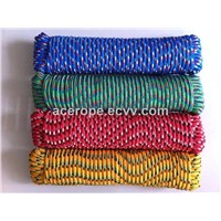 Colored Diamond Braided Poly Rope