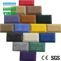 strong decoration for wall or ceiling polyester fiber acoustic panel