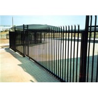High Quality Safety Galvanized Palisade Fence/PVC palisade fence