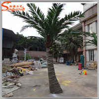 factory artificial tree branches and leaves coconut tree for decoration