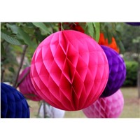 Handmade Birthday Party Favors Tissue Paper Honey comb Flower Balls for Decorations