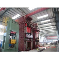 20000 ton close die forging hydraulic press in manufacturing process