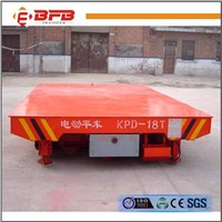 DC Type Turning High Frequency Transfer Vehicle Motorized Rail Cart