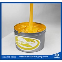 Fluorescent Yellow Sublimation Ink for Offset Printing Machine