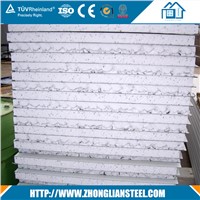 Cheap price 30 50mm EPS PU wall roof sandwich panel from China